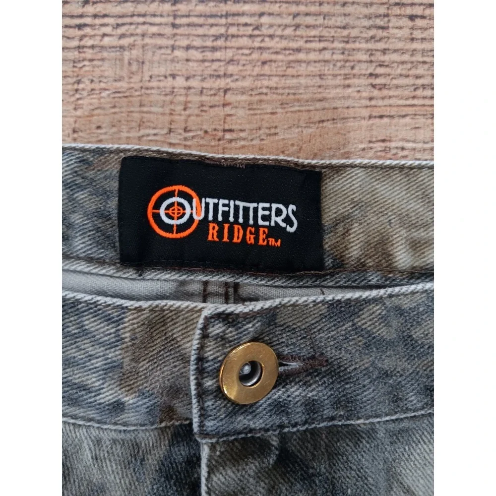 Outfitters Ridge Camo Jeans Men's Sz 40 Straight‎ Leg 2387